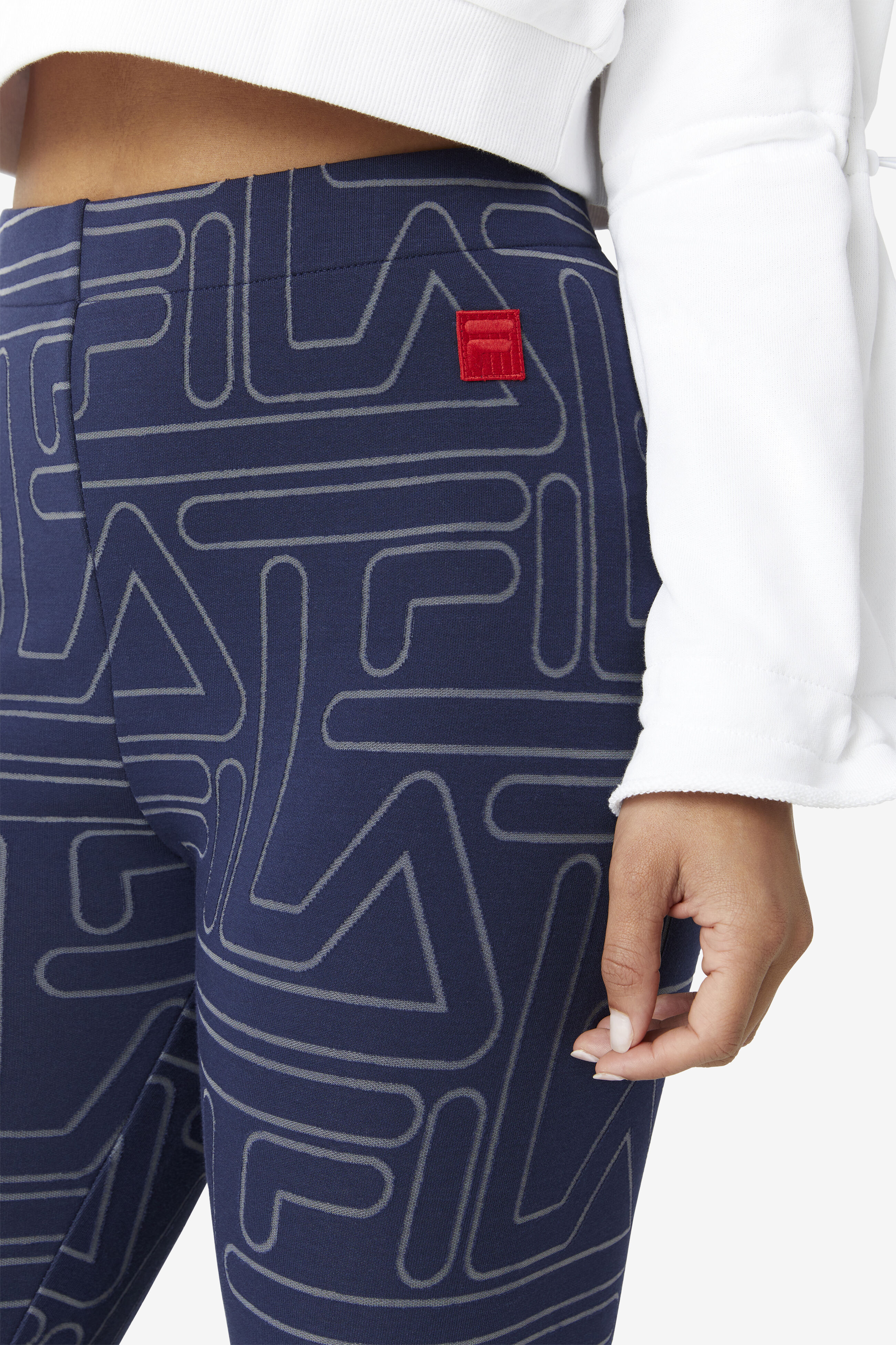 Blue discount fila leggings