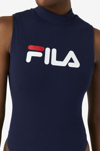 DONATA BODYSUIT/PEAC/WHT/CRED/Large