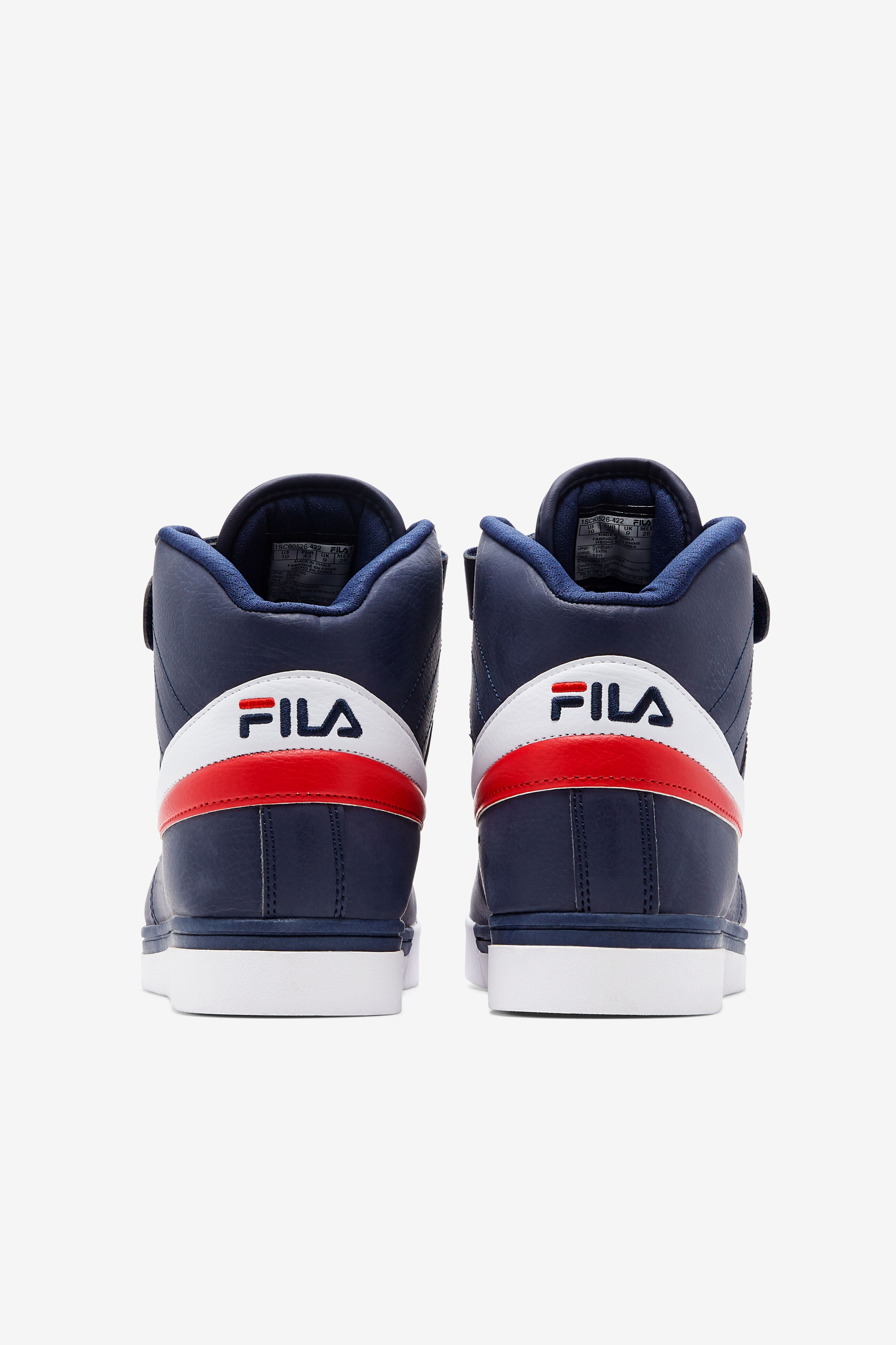 Blue high discount top fila