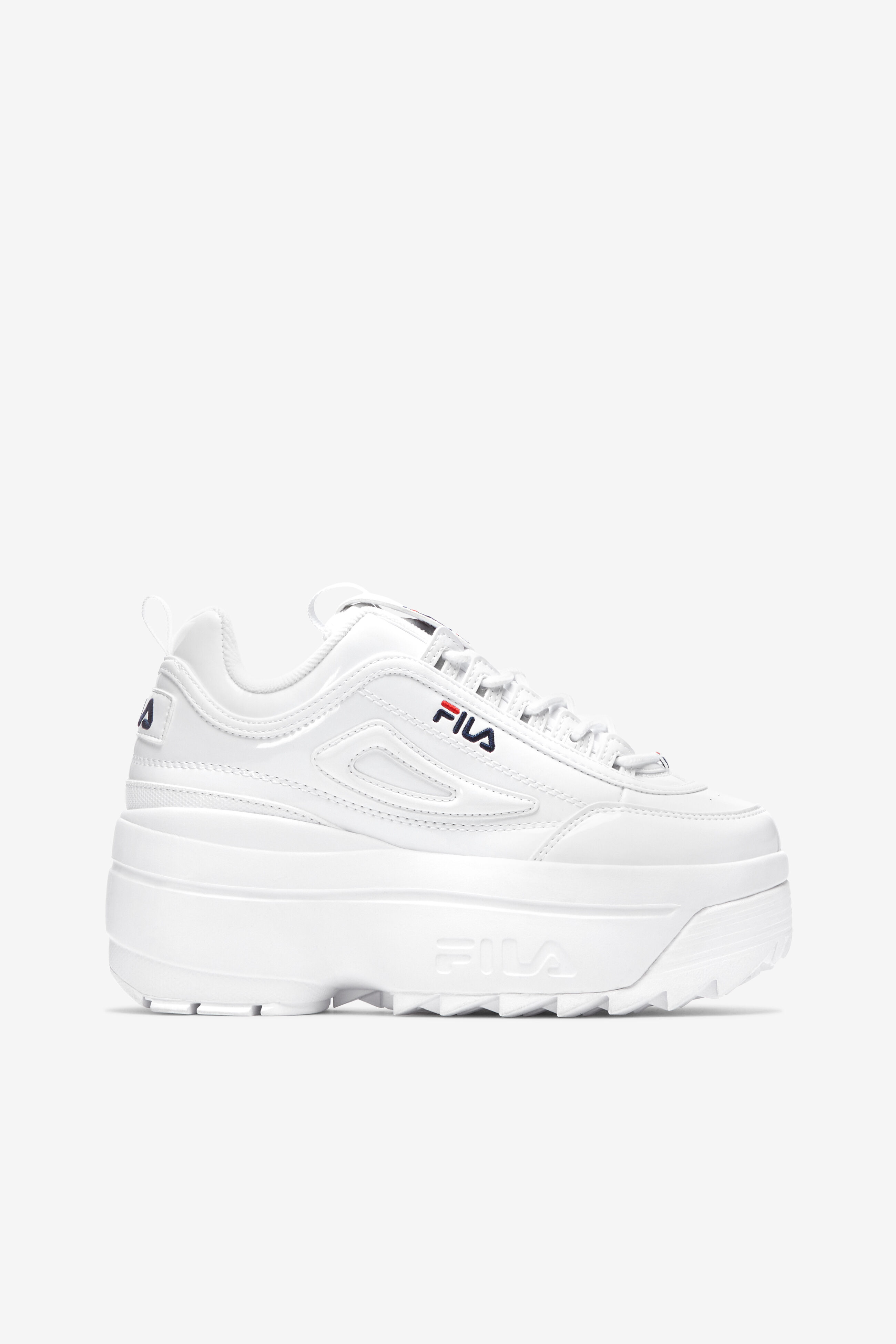 Women's Disruptor 2 Wedge Patent Leather Platform Sneaker | Fila