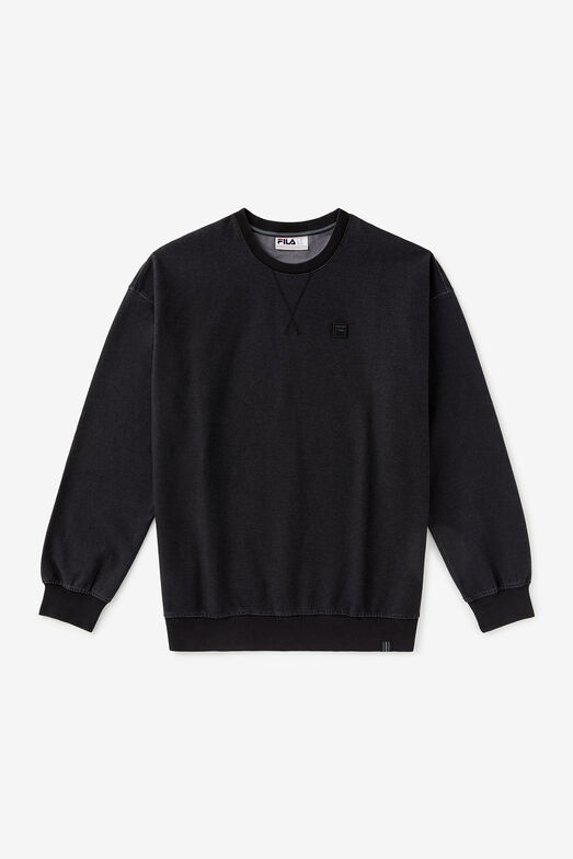 DENIM RESEARCH CREW NECK