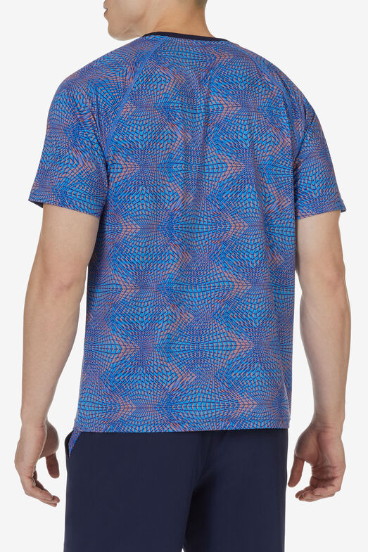 DEUCE COURT PRINTED SS CREW