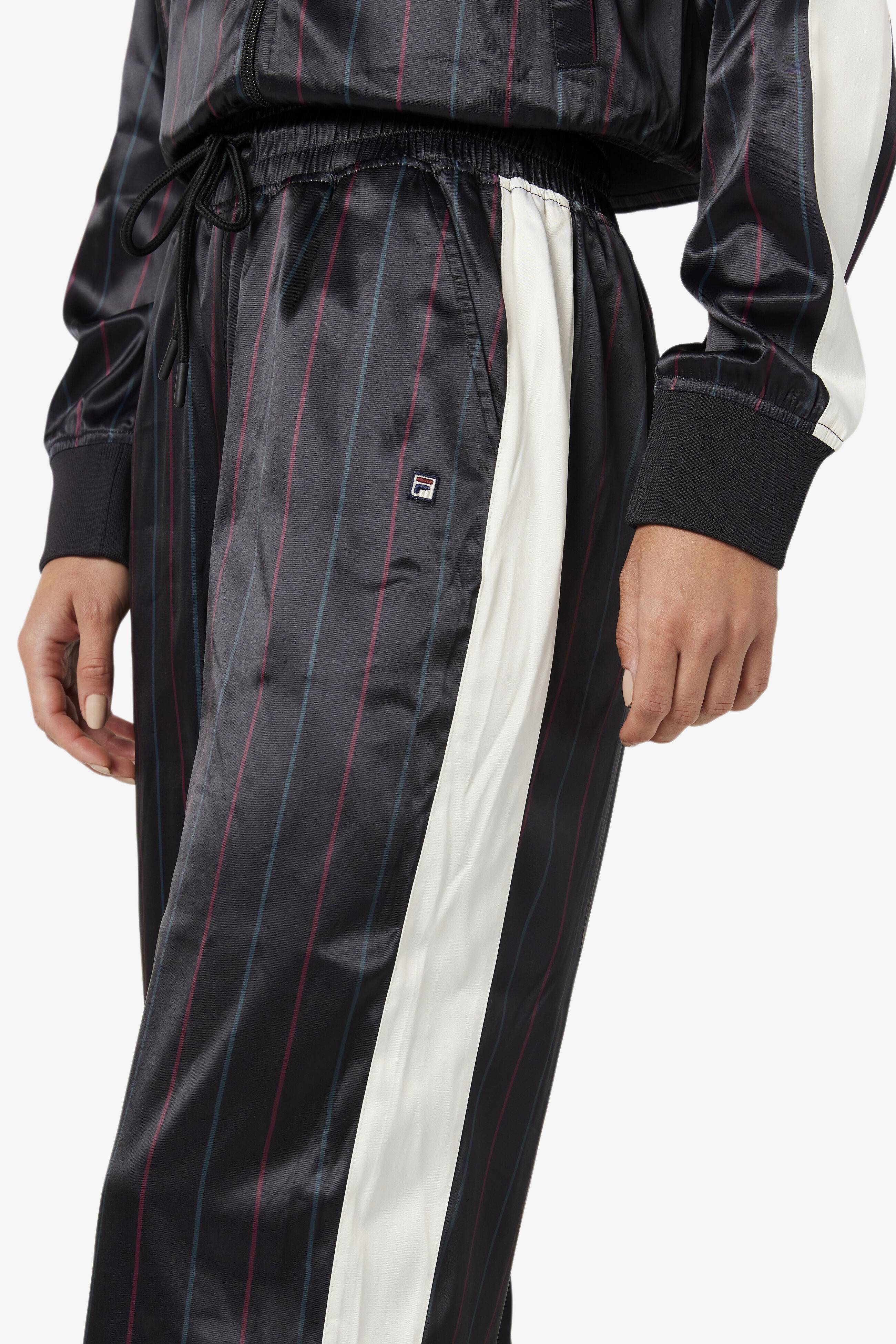 Fila striped pants sales