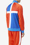 DOMINICAN REPUBLIC TRACK JACKET/FRED/WHT/PBLU/Triple Extra L