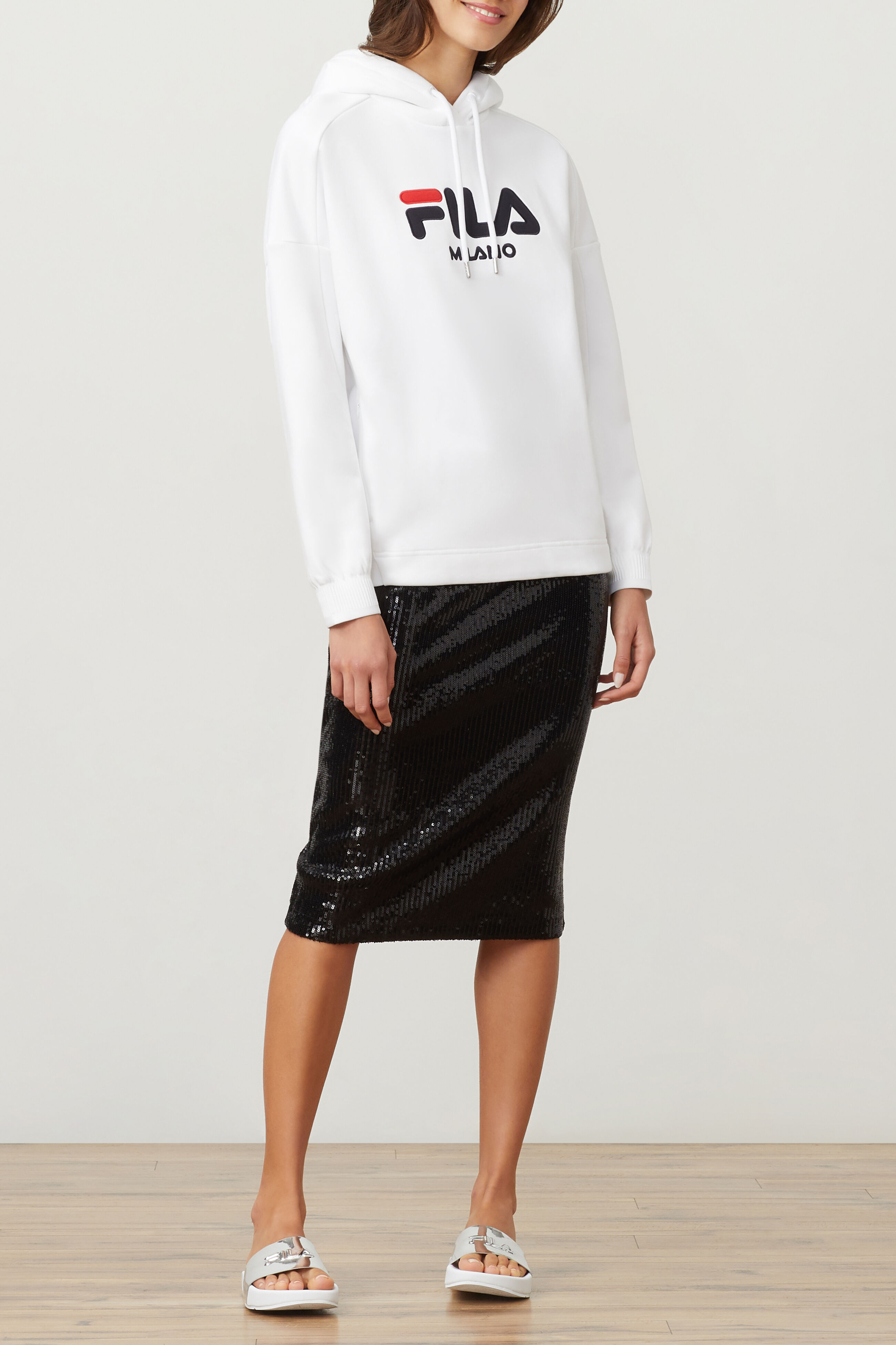 Fila Milano Hoodie Sweatshirts Hoodies Fila
