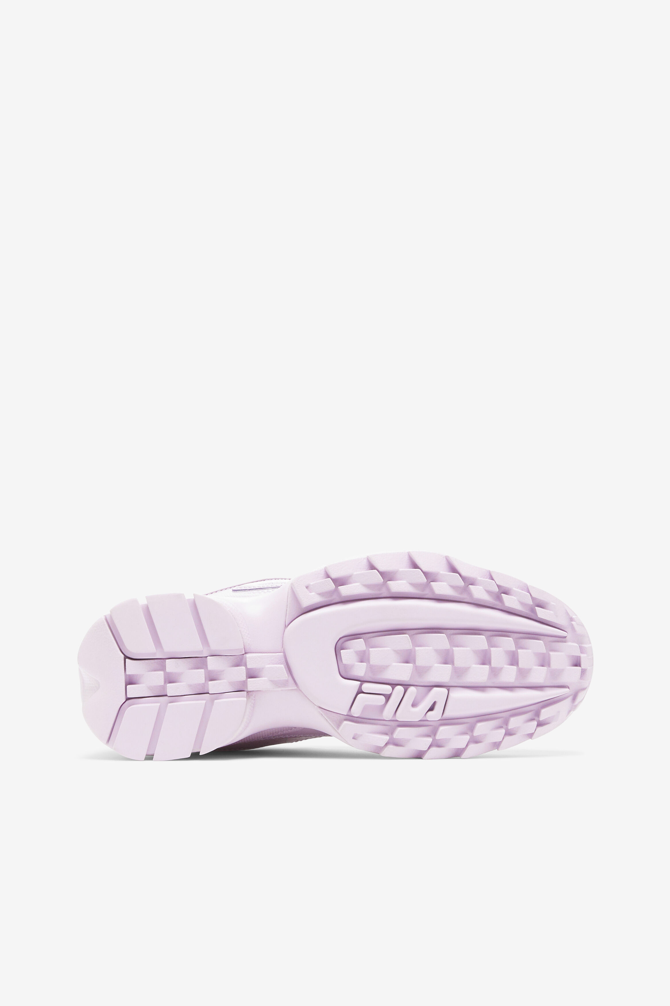 Fila white and purple disruptor hot sale
