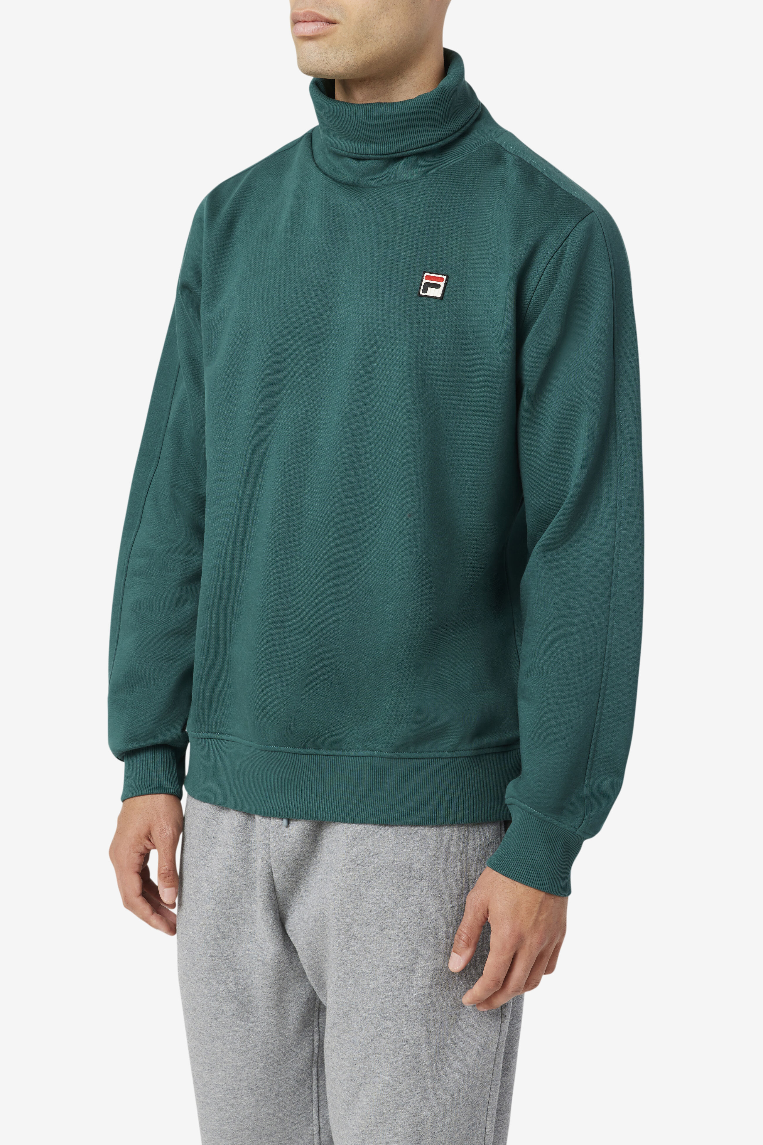 Fila mock online neck sweatshirt