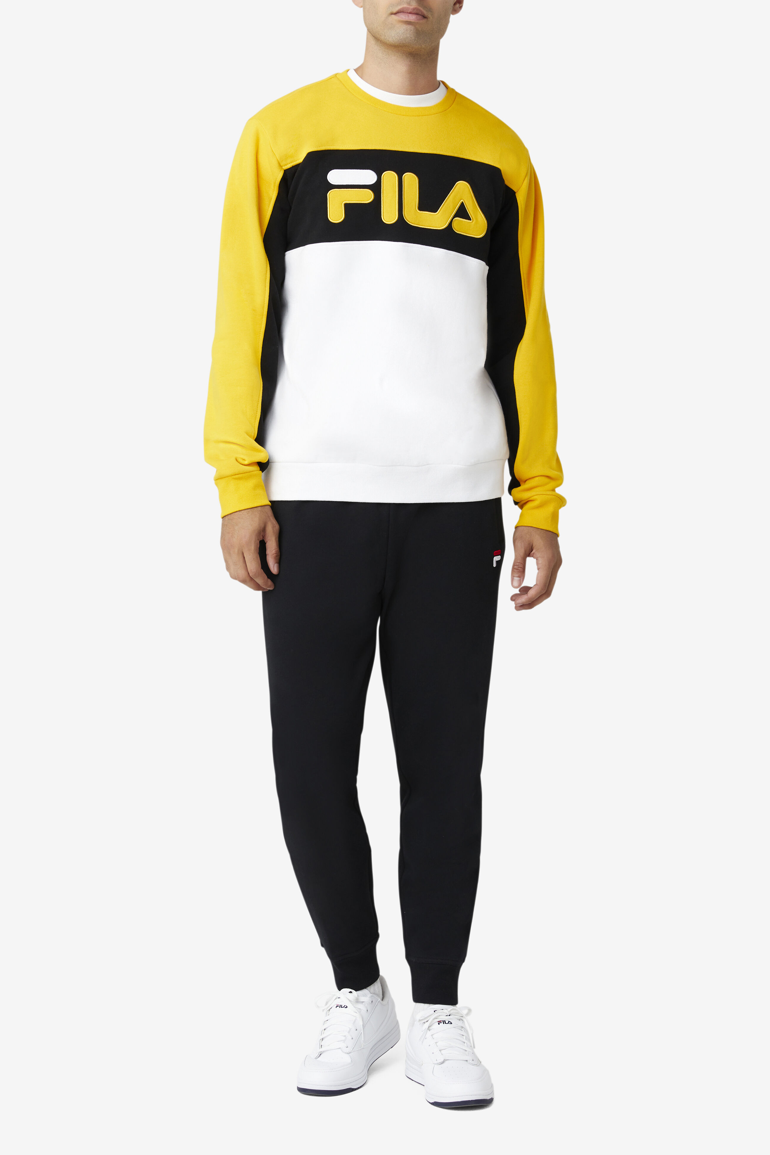 Yellow fila jumper outlet