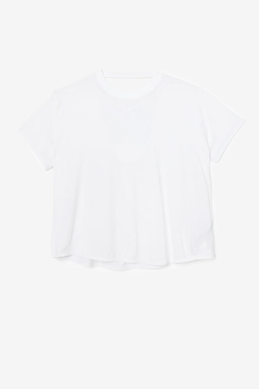 FI-LUX SHORT SLEEVE TOP/WHITE/1XLarge