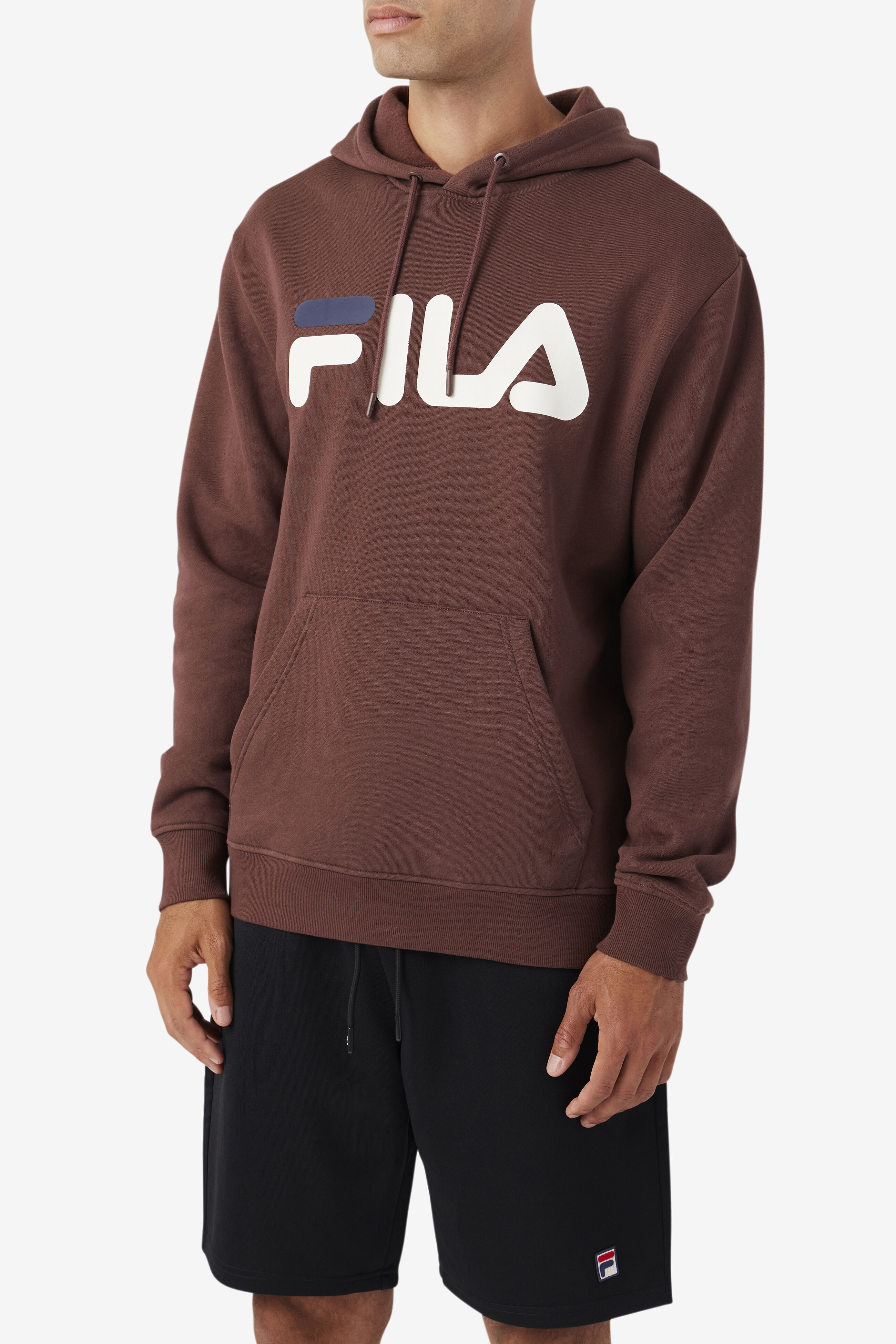 Fila hoodie mens brown online