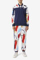 THE MUSEUM PRINTED PANT/PEAC/WHT/CRED/Large