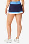 110 YEAR A-LINE SKORT/NAVY/WHT/MARN/Large
