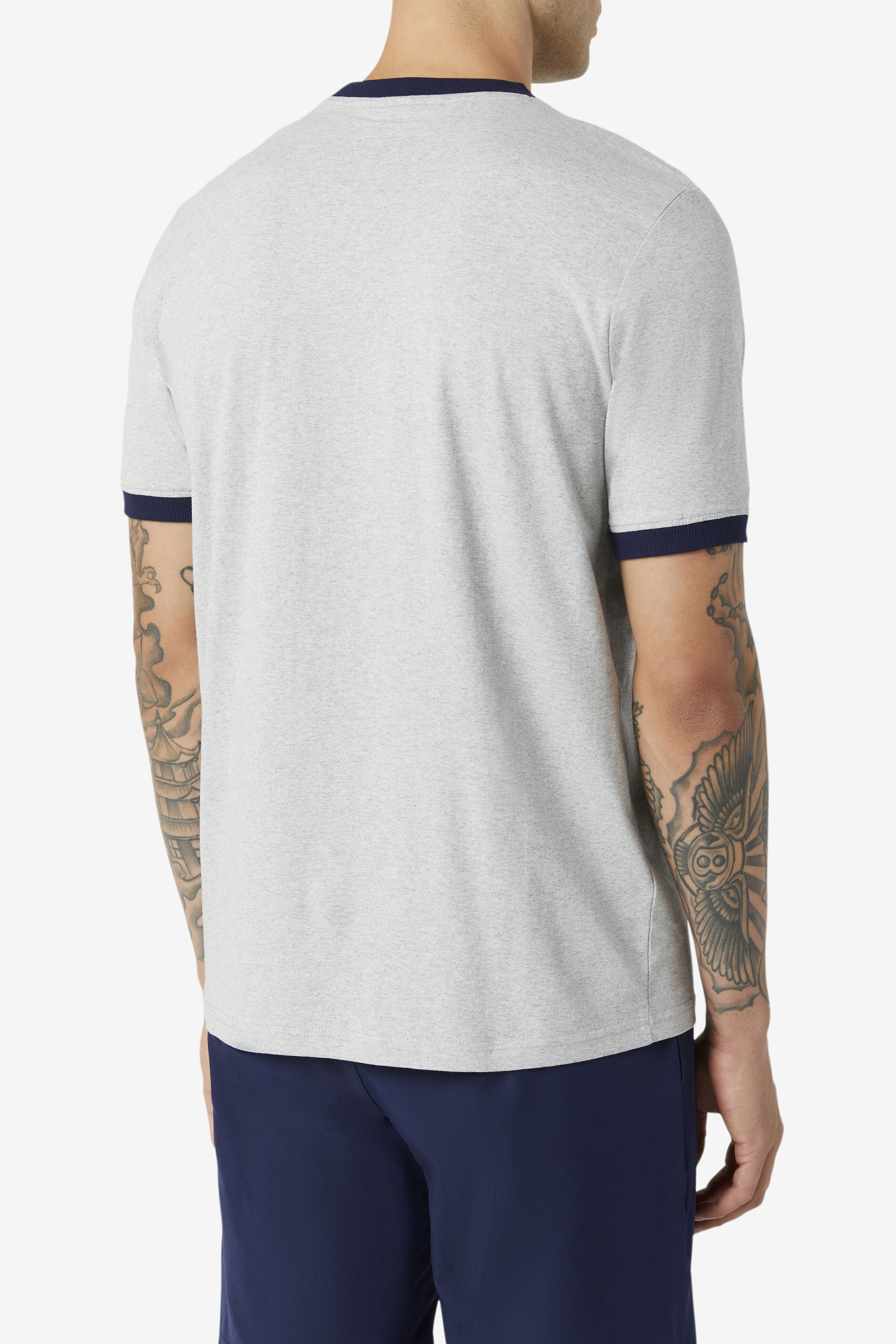 Silver fila shirt best sale