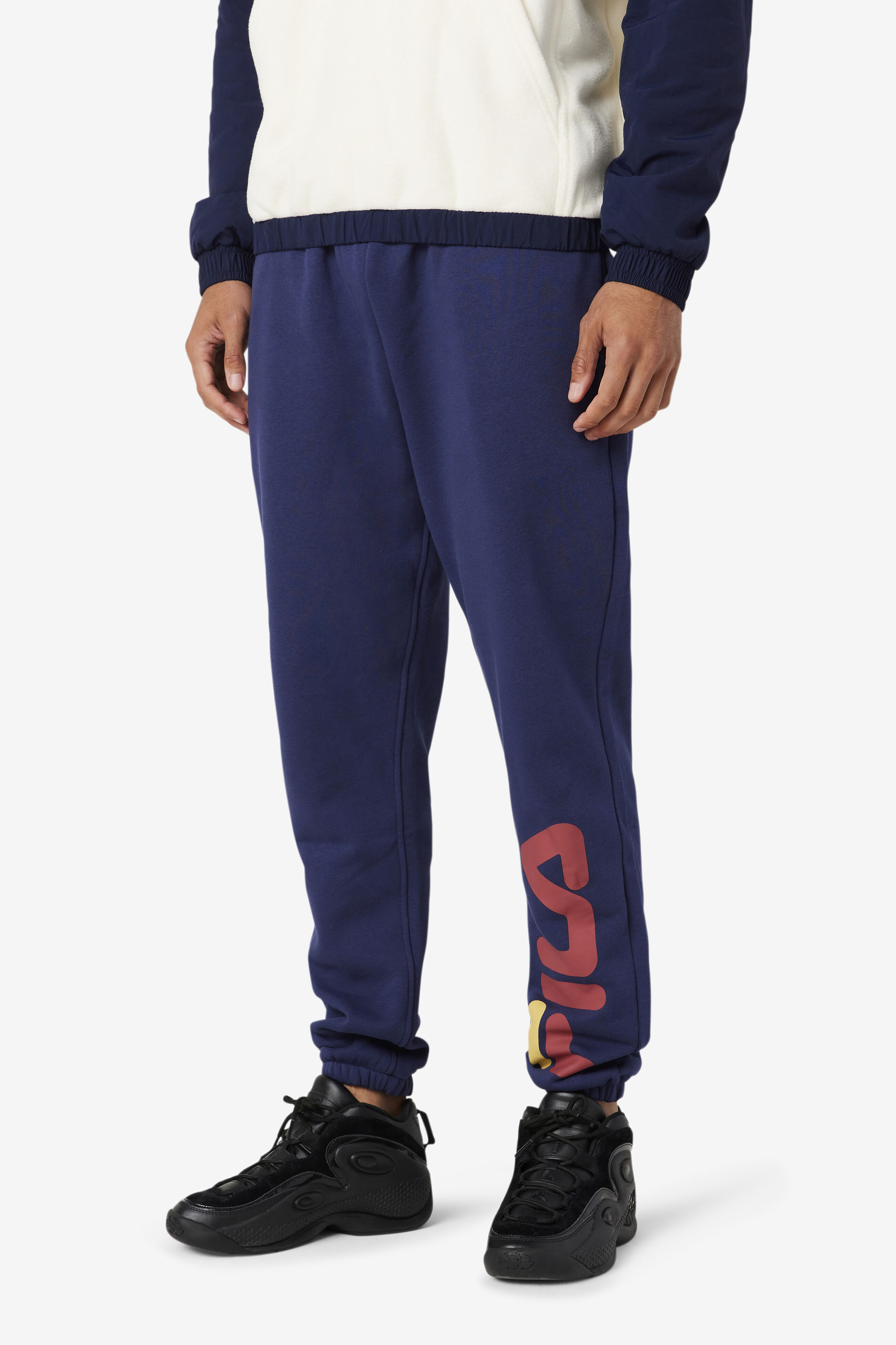 Fila navy joggers discount