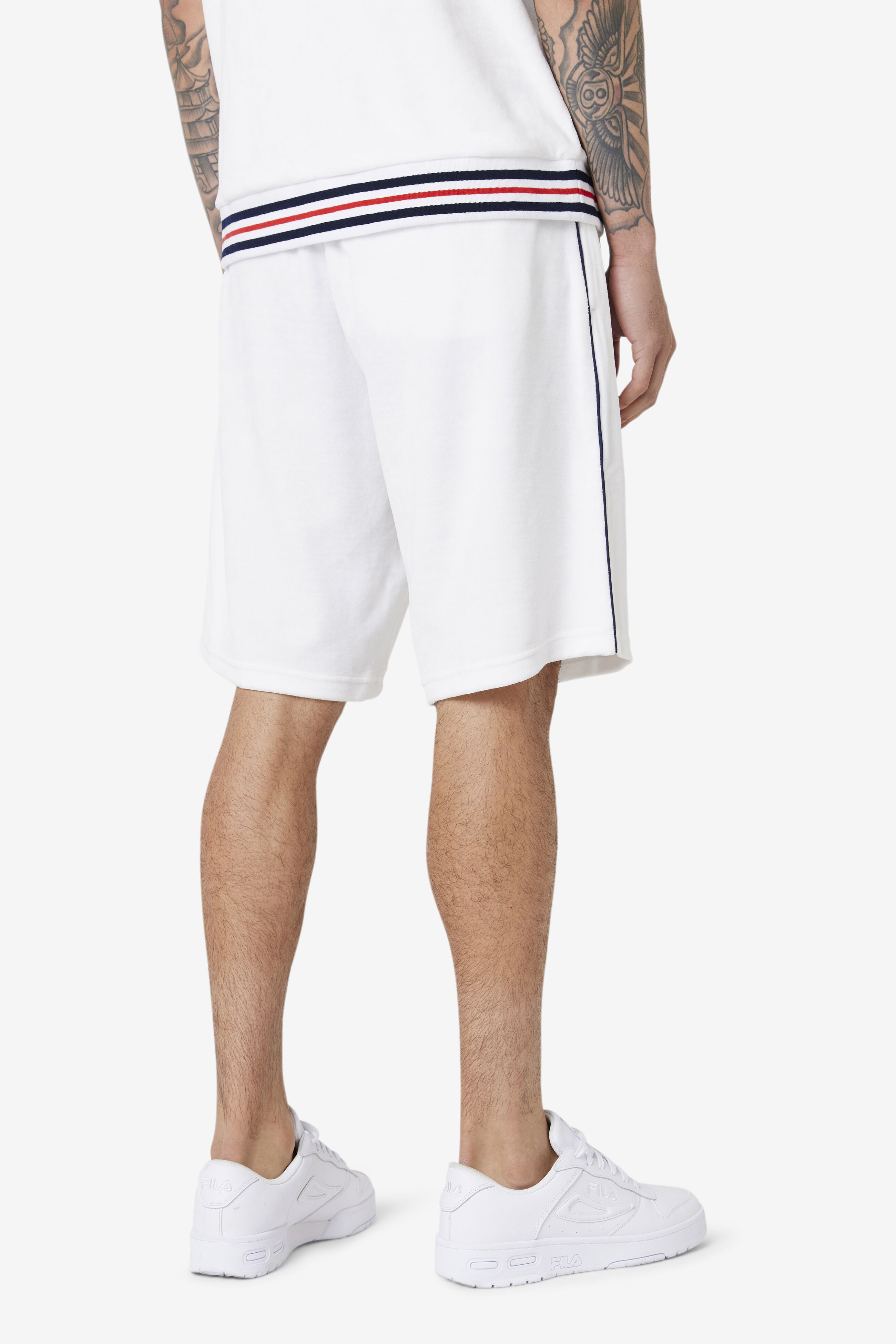 Fila velvet shorts store