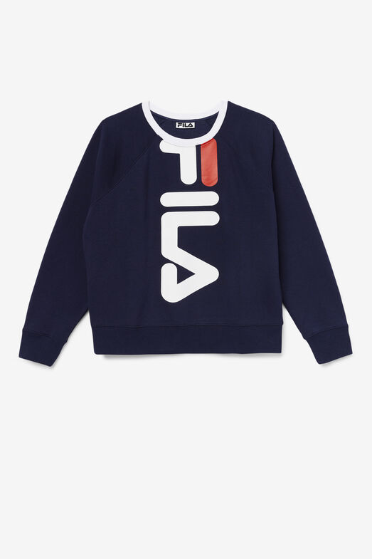SLICK CHICKS CREW/PEACOAT/5XLarge
