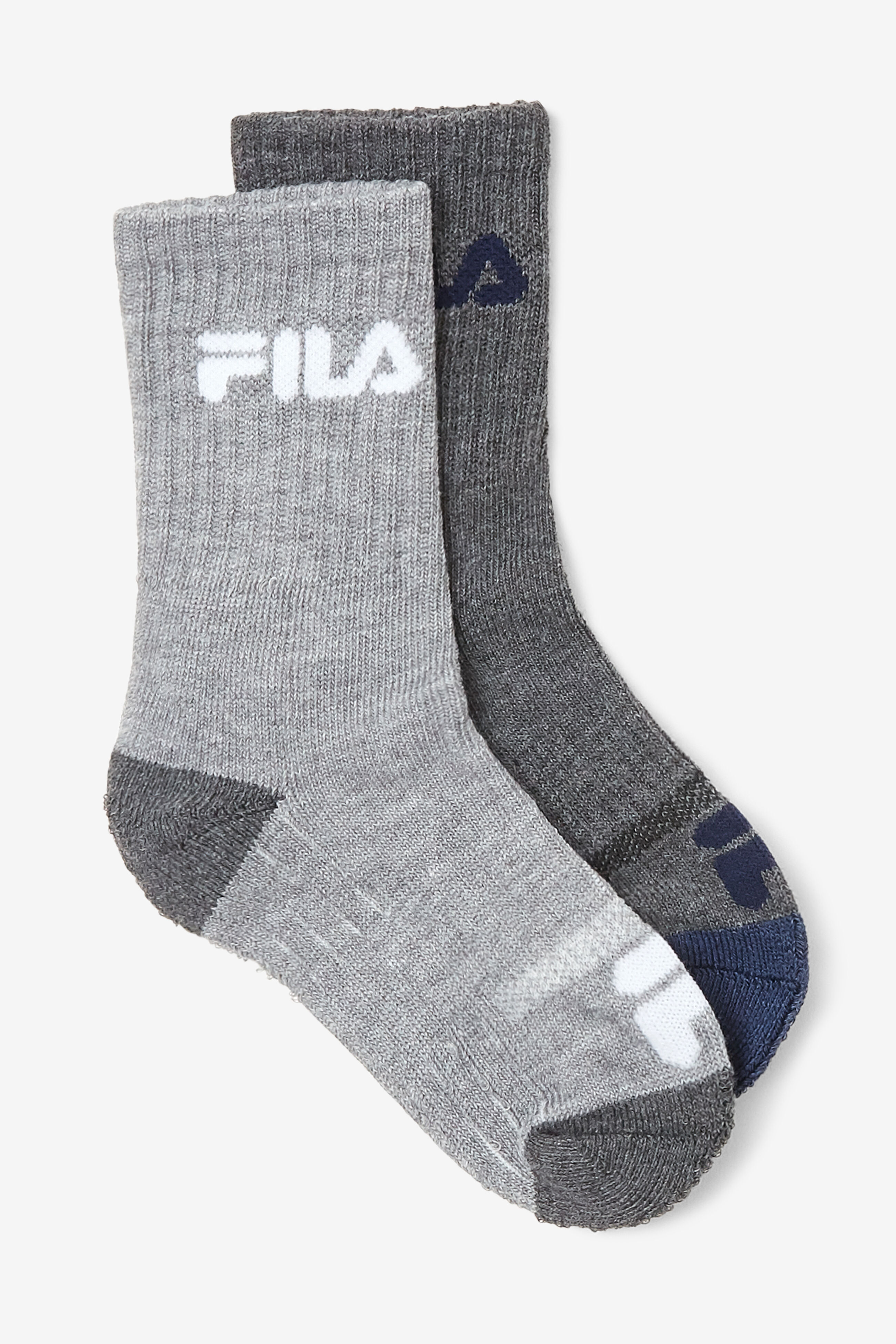 Kids Cushioned Crew Sock 6 pack Socks Hats Accessories Fila