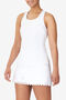 RACERBACK TANK/WHITE/Large