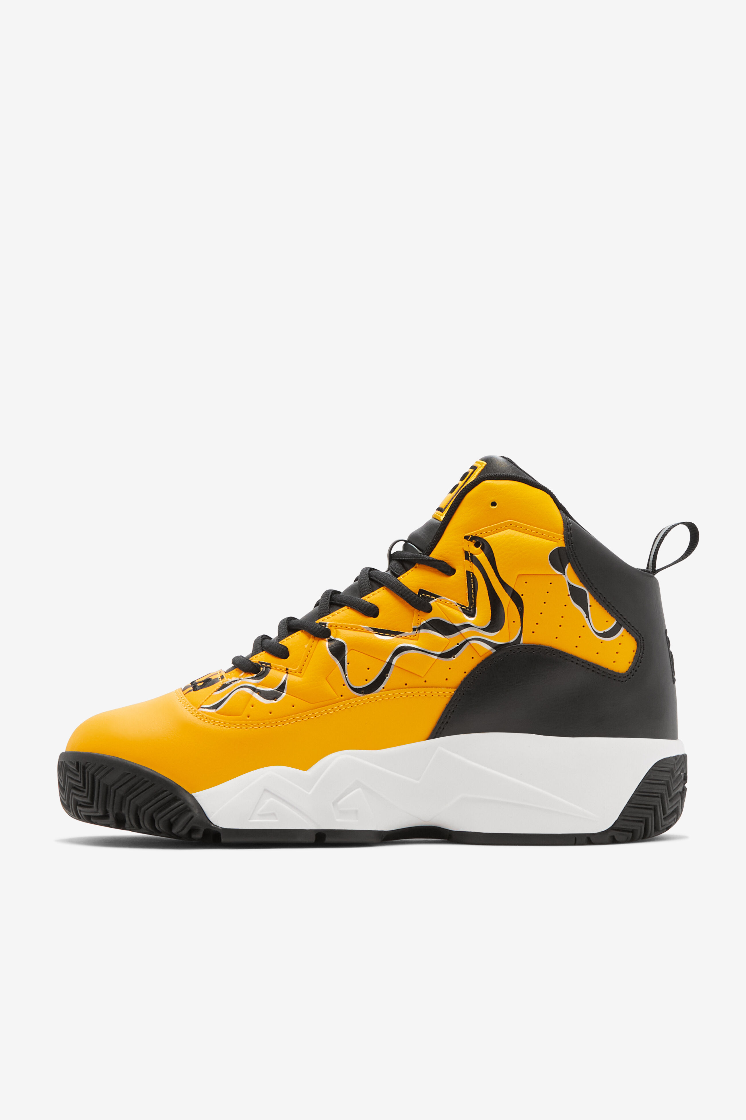 Mb Men's Black And Yellow Basketball Shoes | Fila