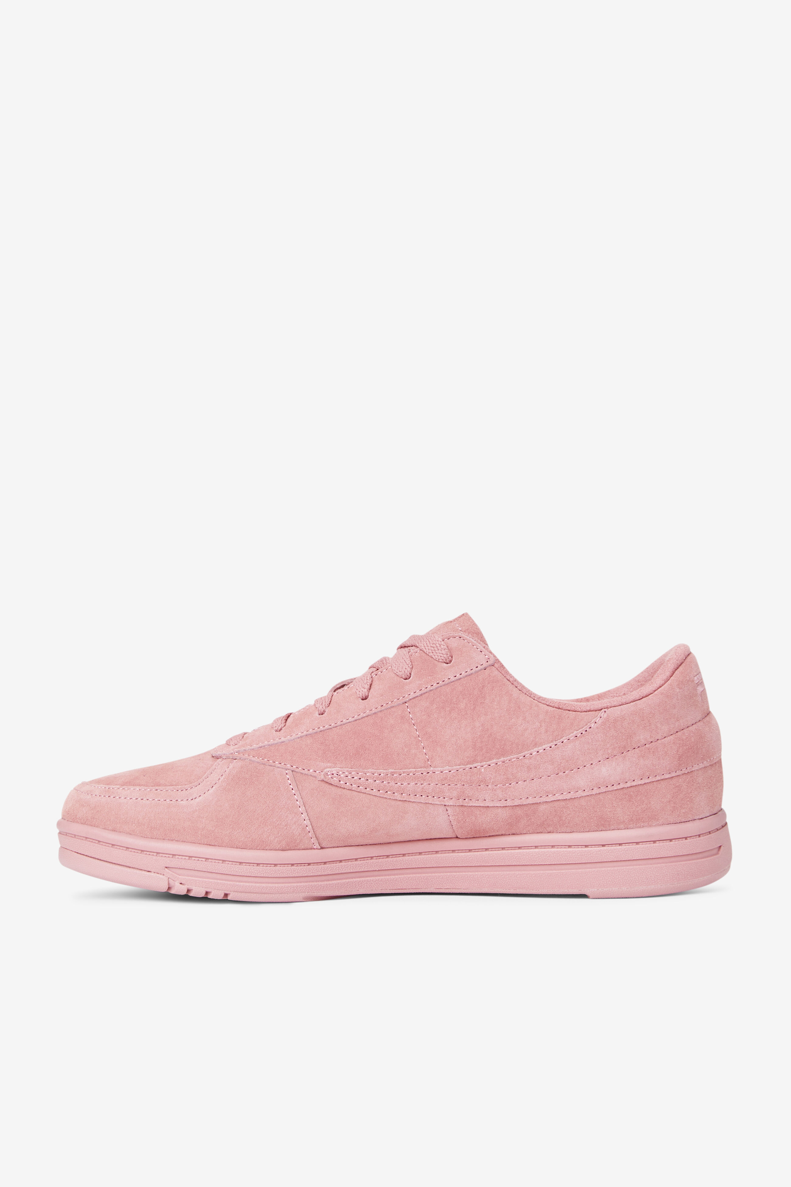 Fila pink suede shoes sales