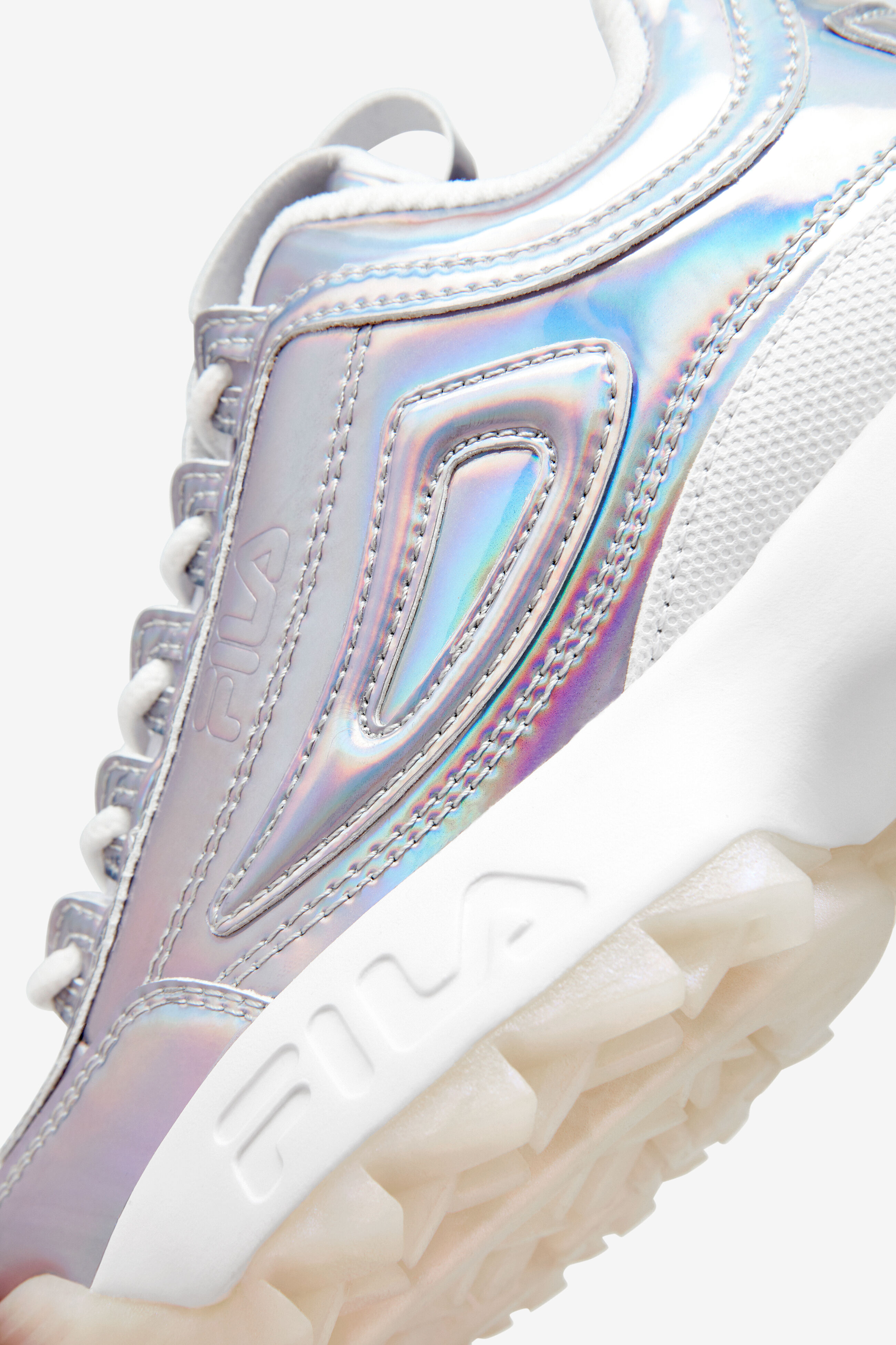 Disruptor 2 Iridescent Metallic Sneakers Fila