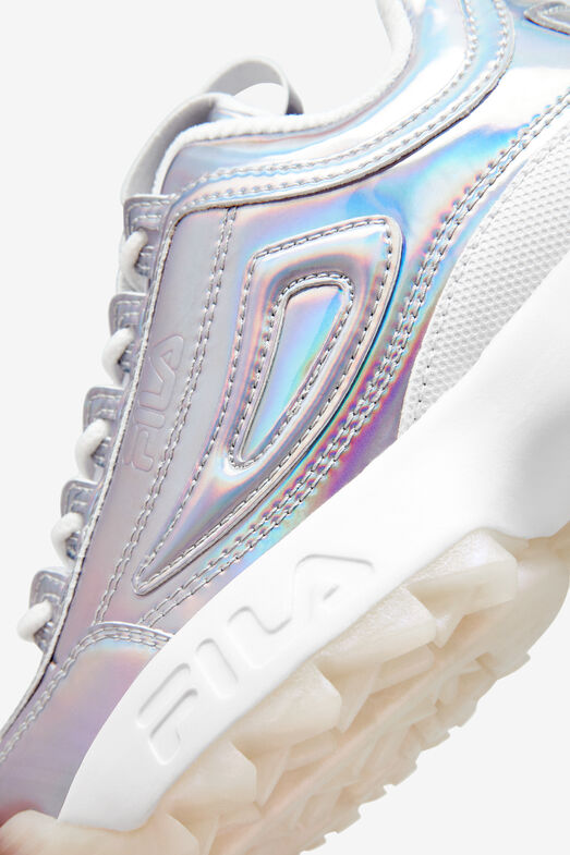 Symposium Recensie Zichzelf Disruptor 2 Iridescent Metallic Sneakers | Fila