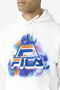 DRACEN TIE DYE HOODIE/WHITE/Triple Extra Large
