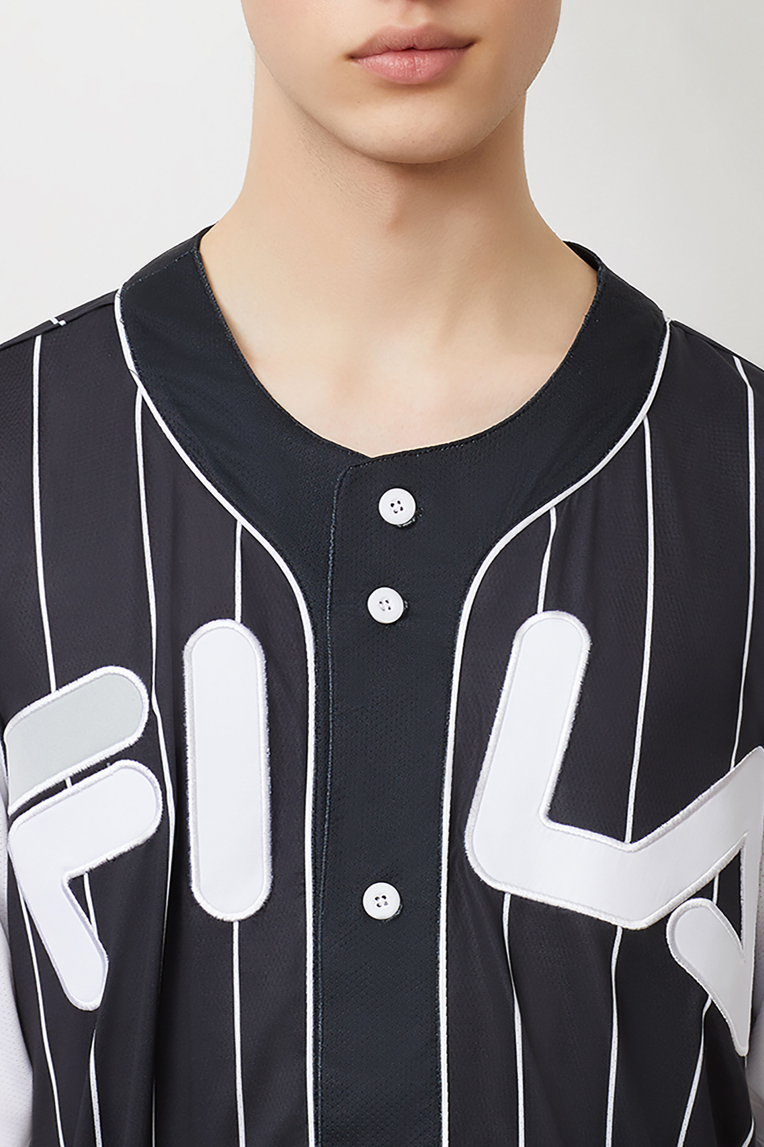 Fila baseball jersey mens discount