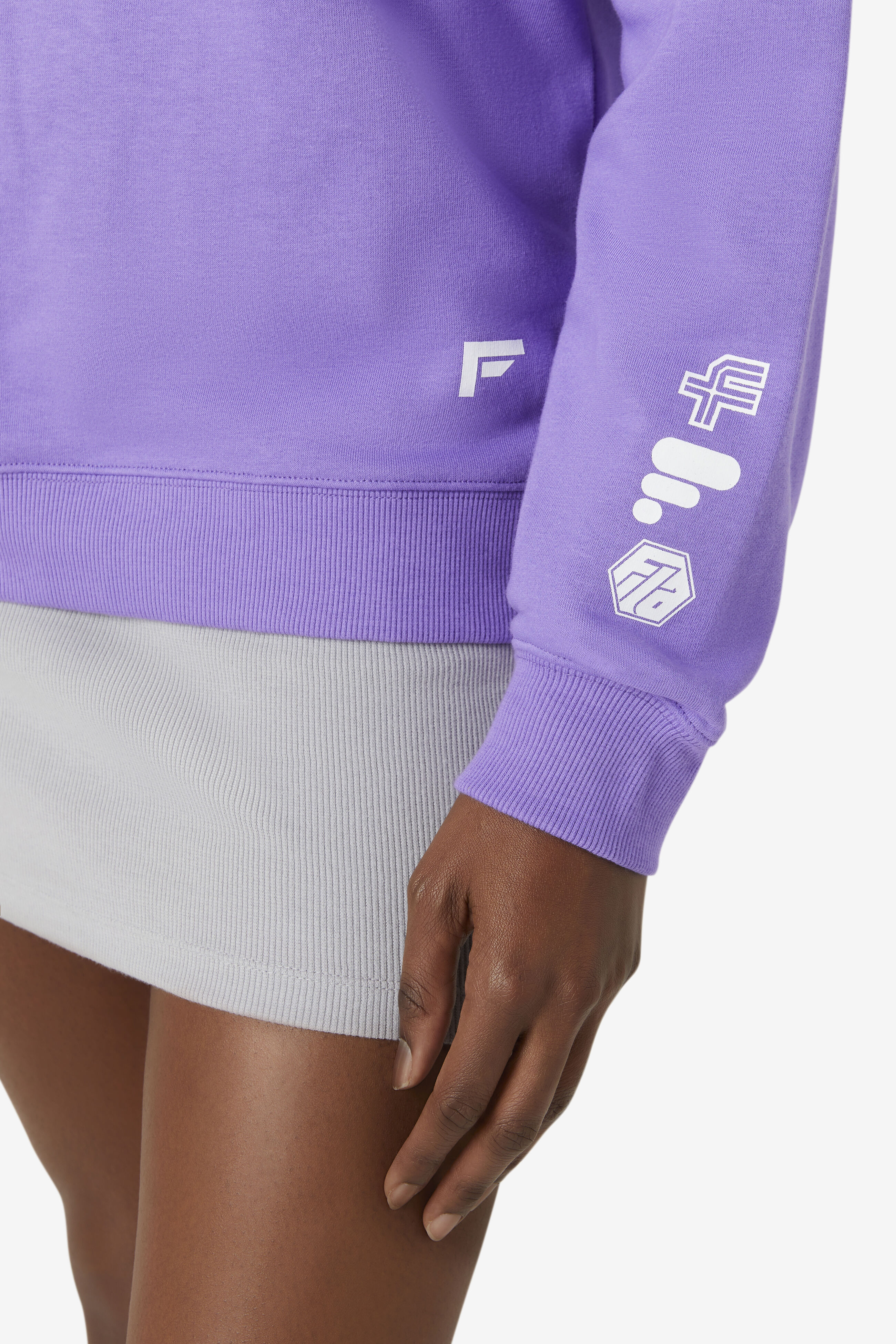 Purple fila sweatshirt online
