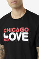 LOVE CHICAGO TEE/BLACK/Triple Extra Large