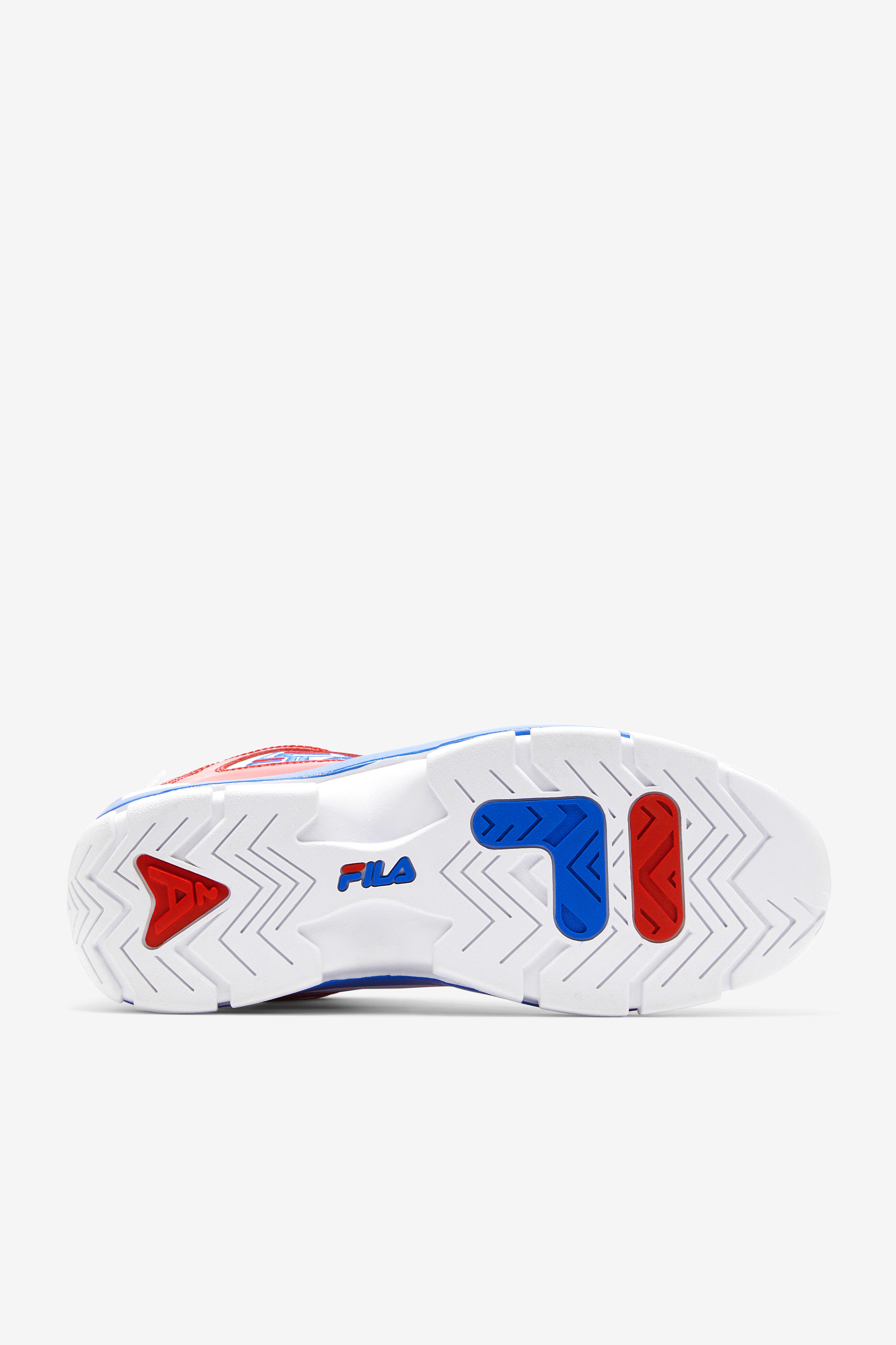 Men s Grant Hill 2 Red White Blue Basketball Shoes Fila