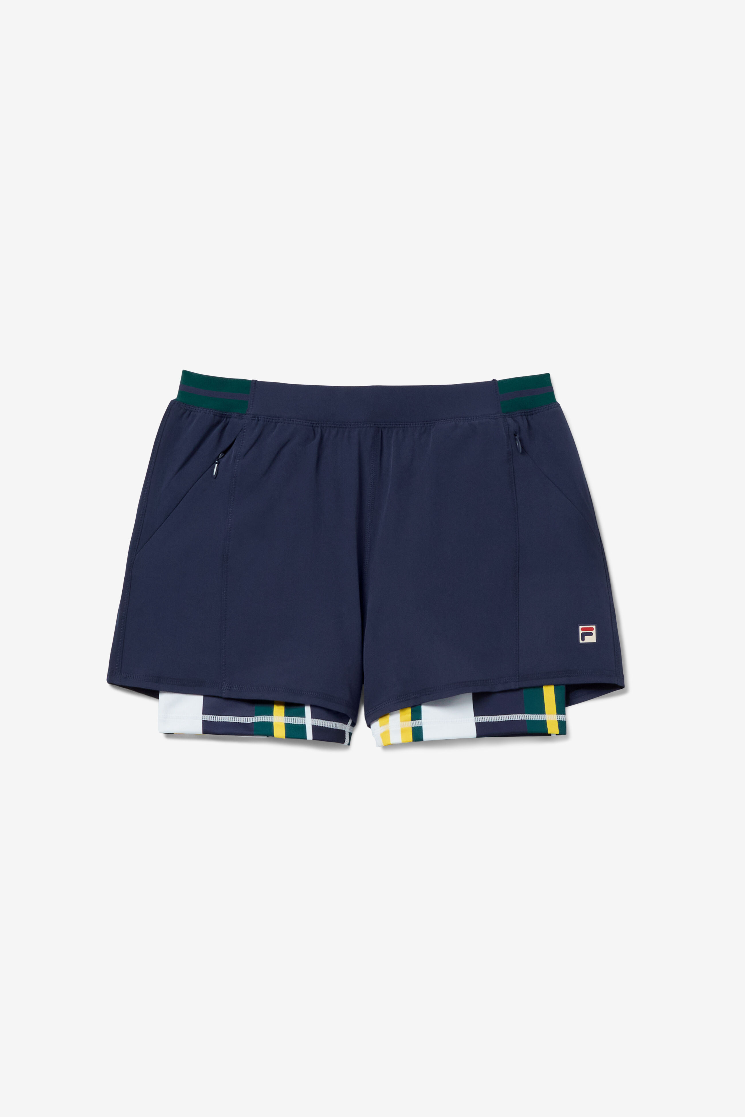 Heritage Women s Double Layer Shorts Fila