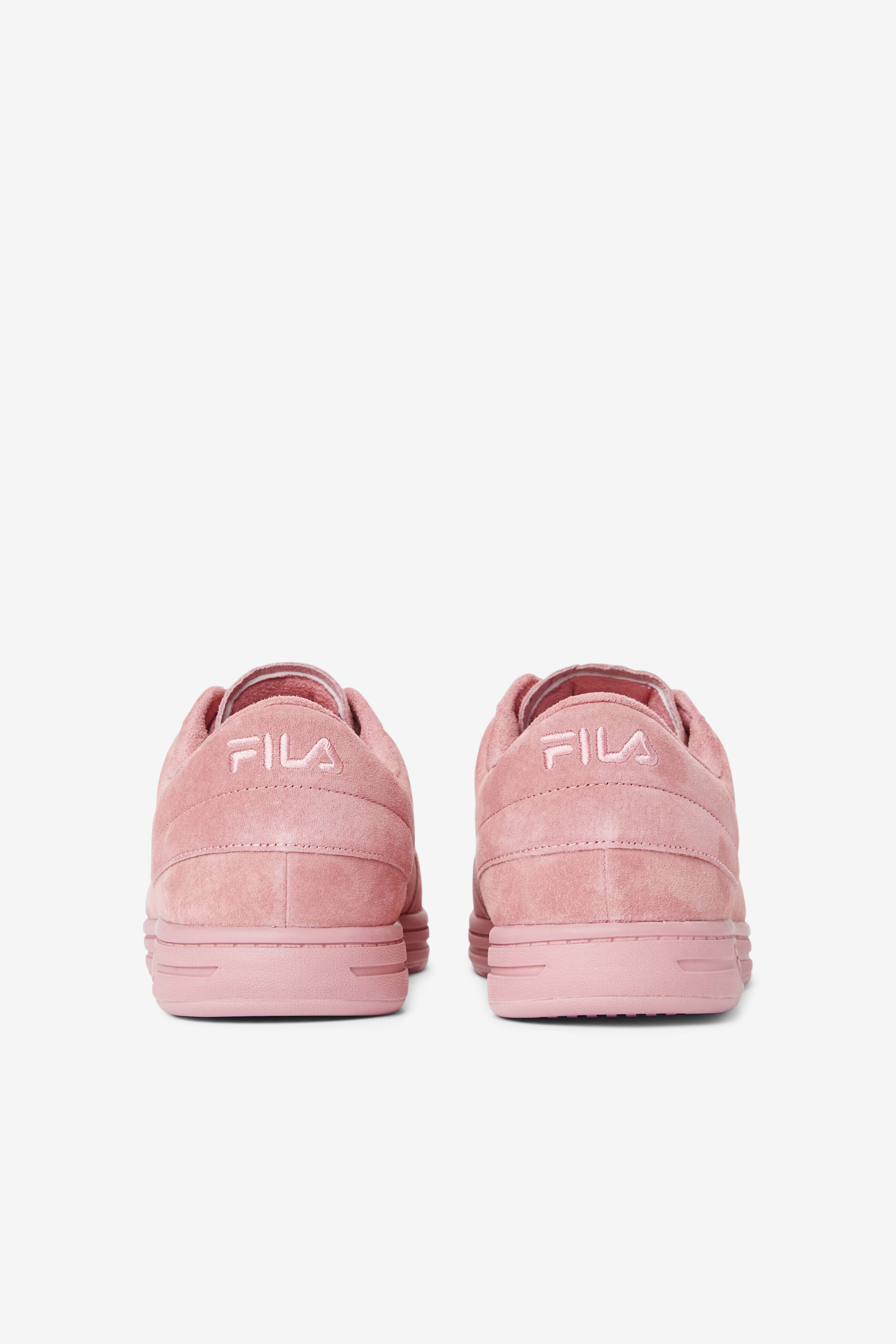 Pink suede fila new arrivals