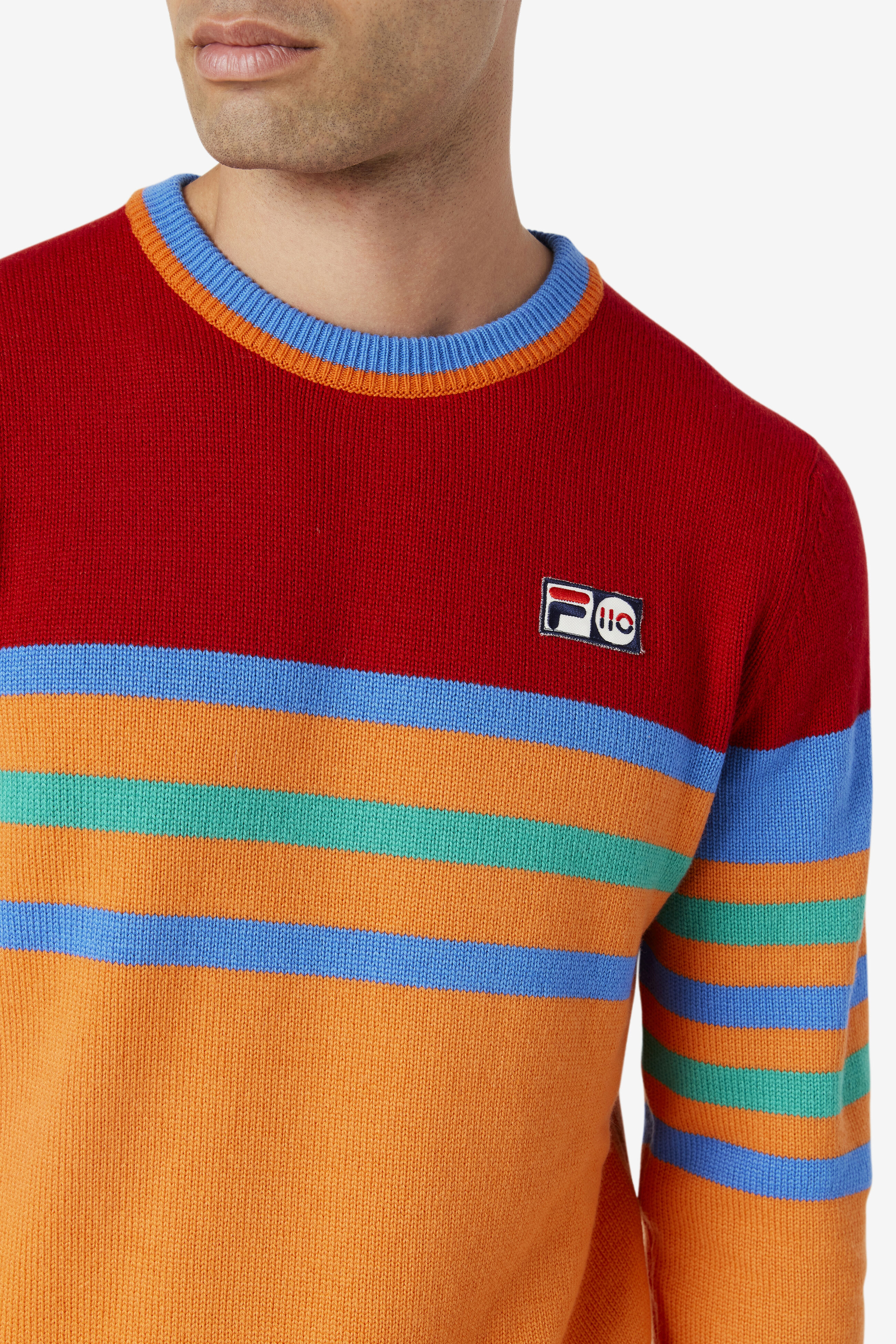 Men s Cashmere Sweatshirt 110th Anniversary Collection FILA
