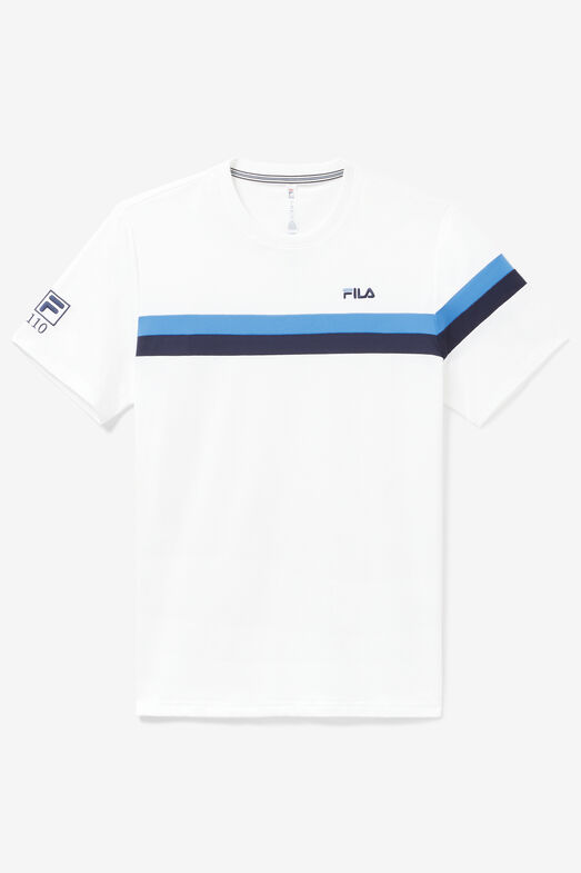 110 YEAR CREW/WHT/MARN/NAVY/Small
