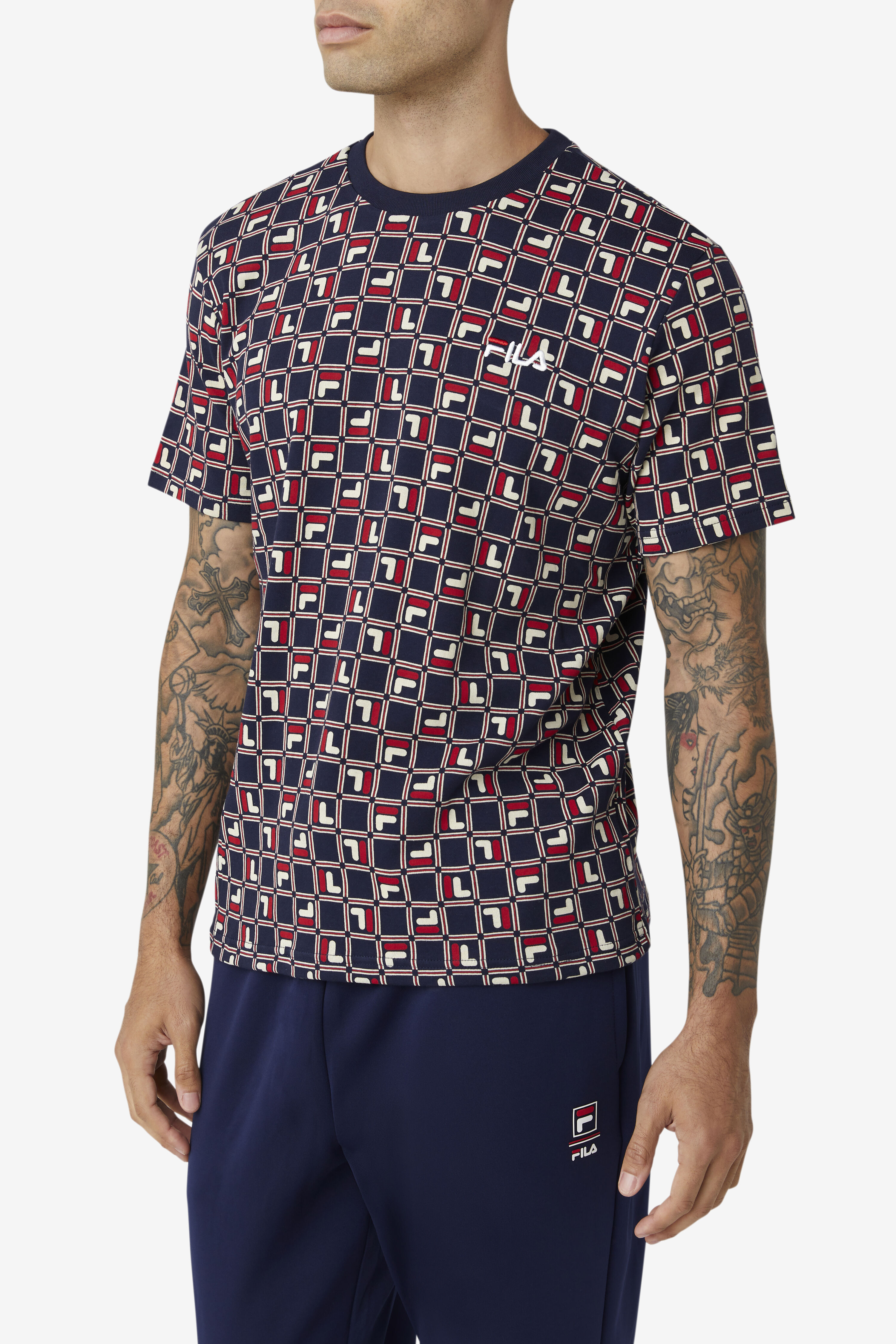 Tee shirt hotsell fila rayé