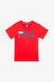 HERITAGE CLASSIC LOGO TEE/RED/4