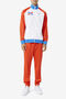 DOMINICAN REPUBLIC TRACK JACKET/FRED/WHT/PBLU/Triple Extra L