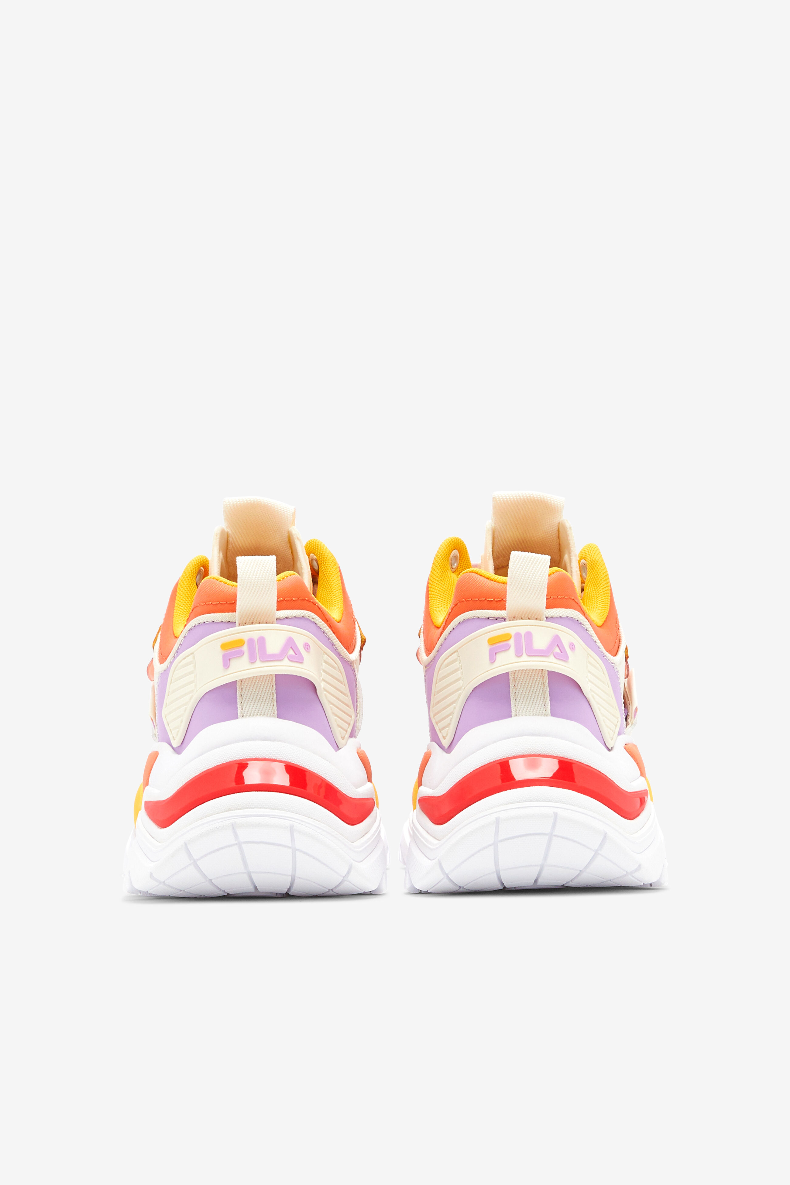 Fila cage online mid bianche