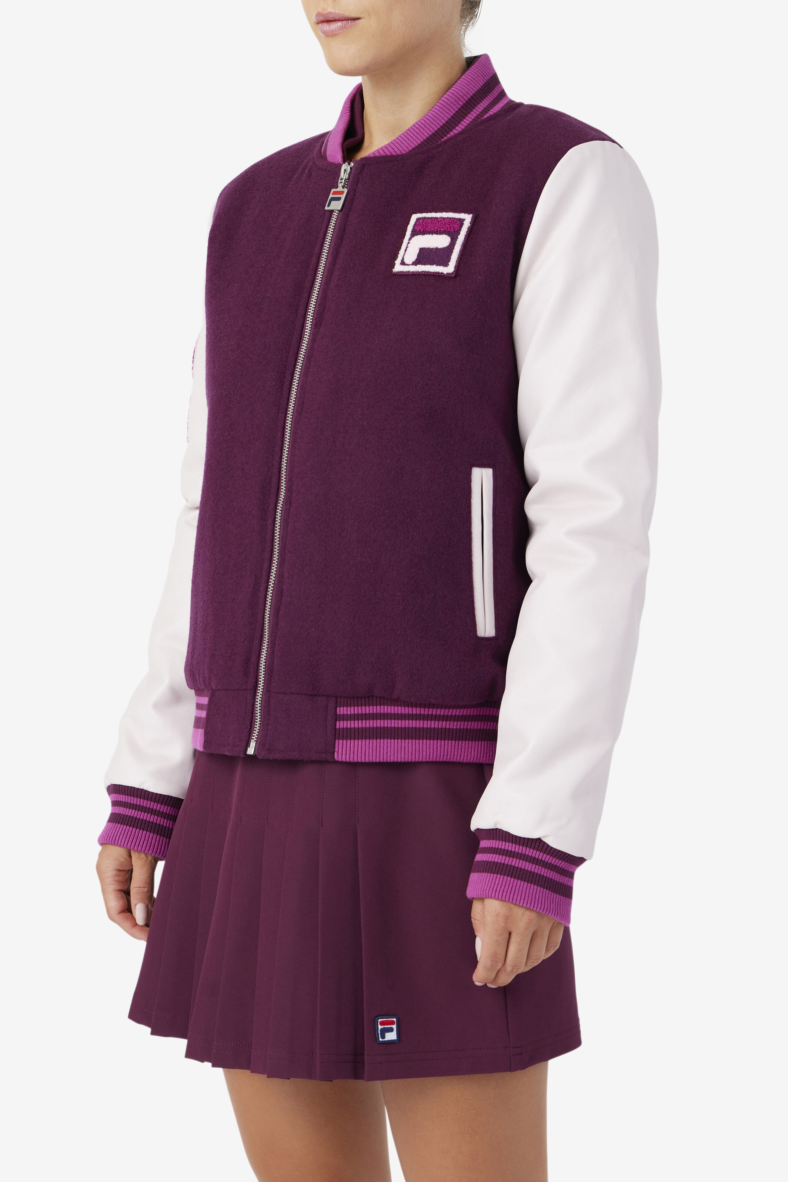 Fila varsity jacket online