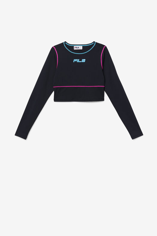 Micci Athletic Long Sleeve Crop Top | Fila