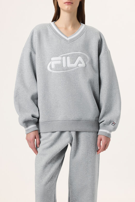 HAILEY BIEBER V-NECK PULLOVER
