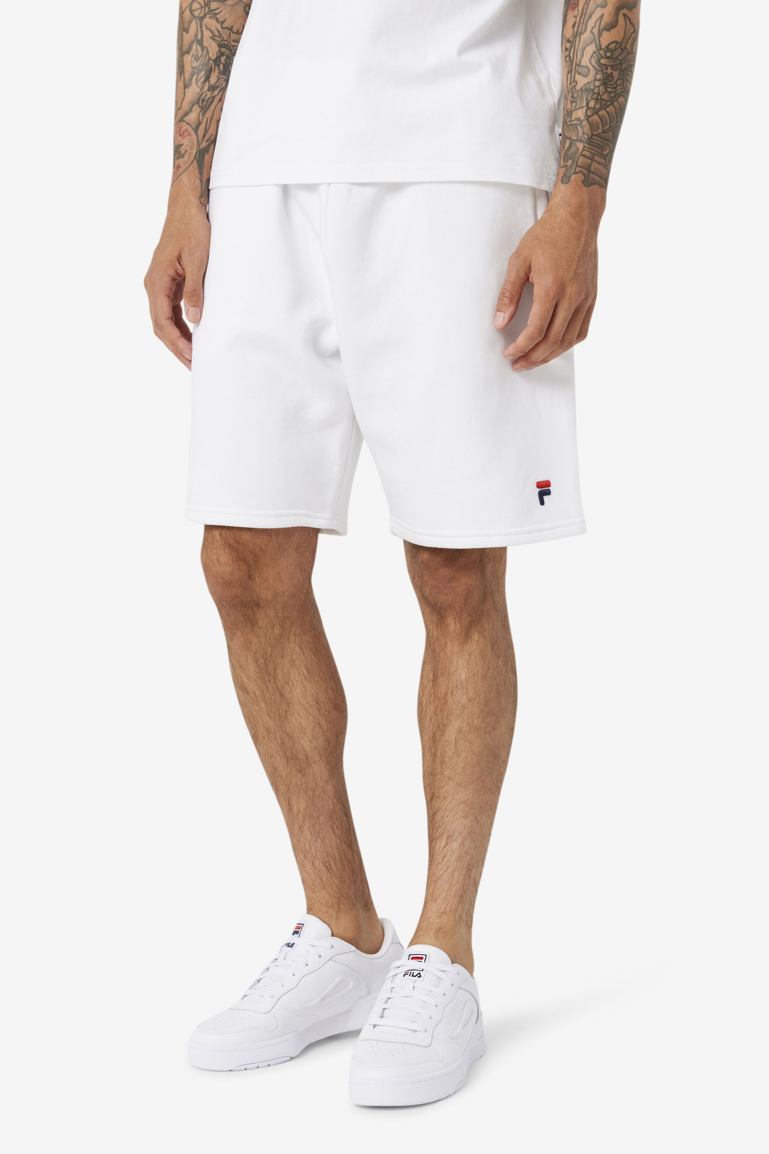 Fila fleece shorts on sale