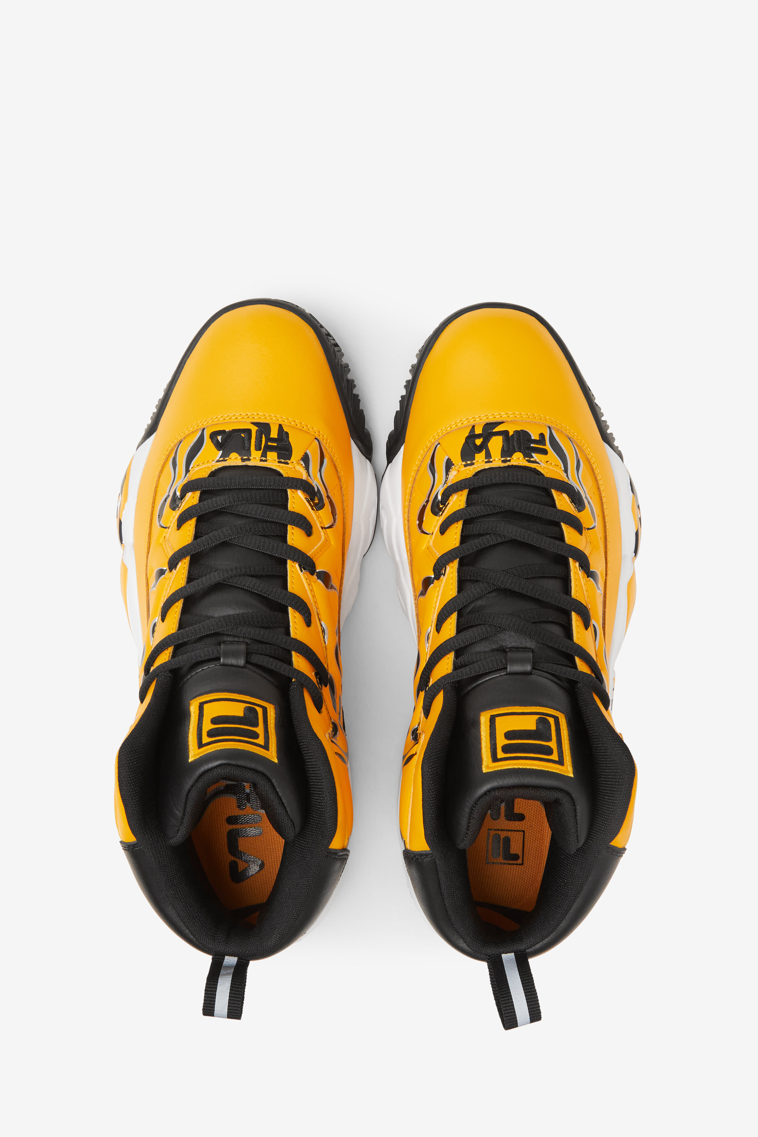 Mens yellow shop fila shoes