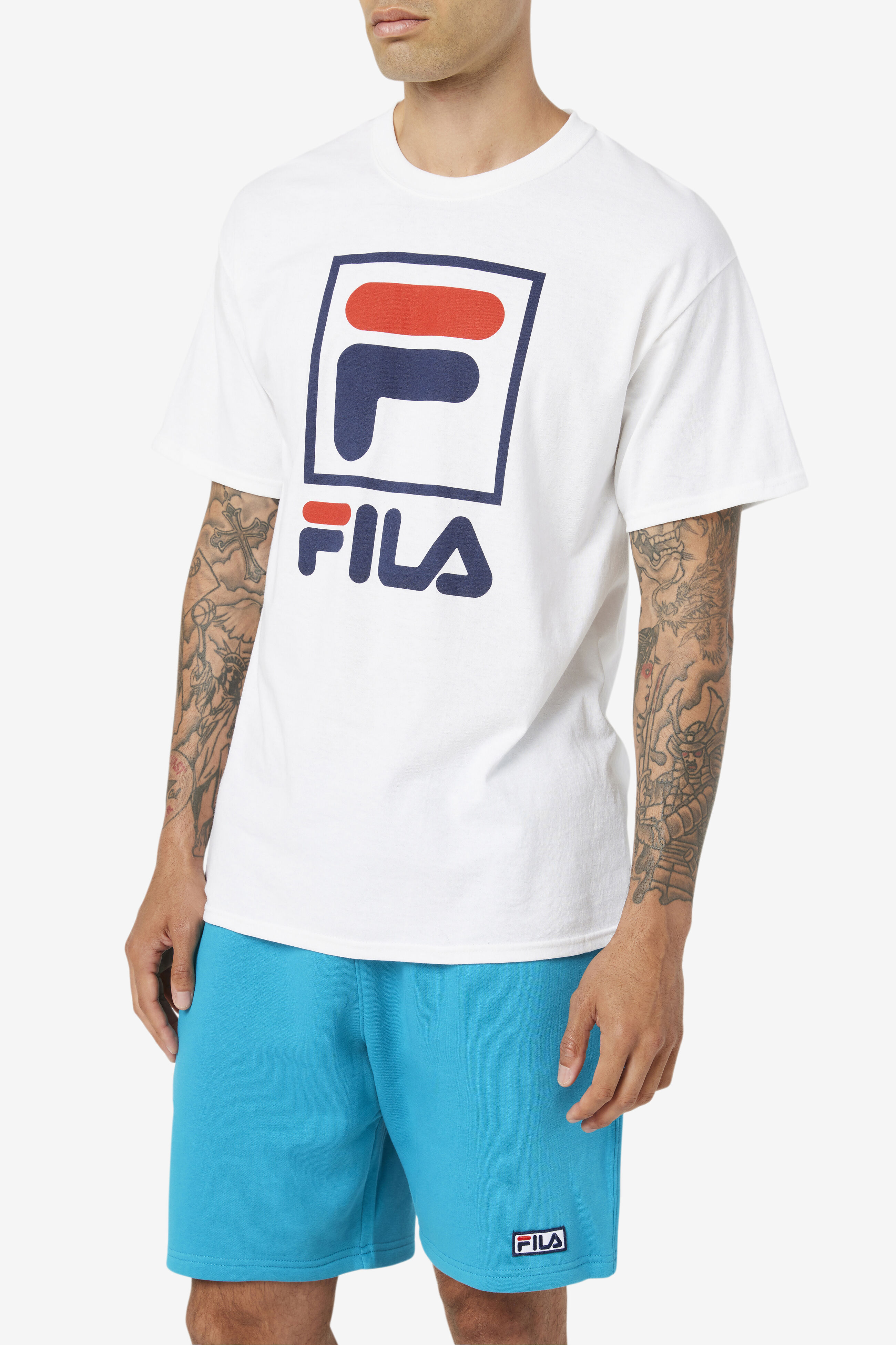 Fila stacked tee discount