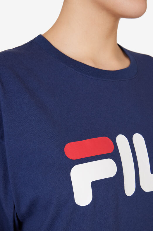 CLASSIC RELAXED FILA LOGO TEE