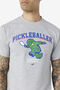 PICKLEBALLER TEE/GREYHTHR/Extra Small