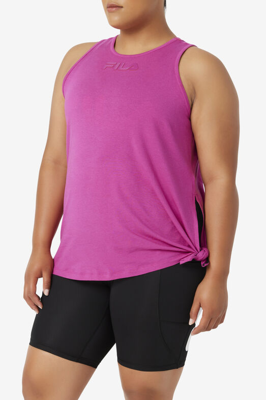 SYMMETRY SINGLET/FESTFUSCHIA/2XLarge