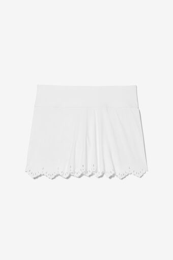 WHITELINE LASERCUT SKORT