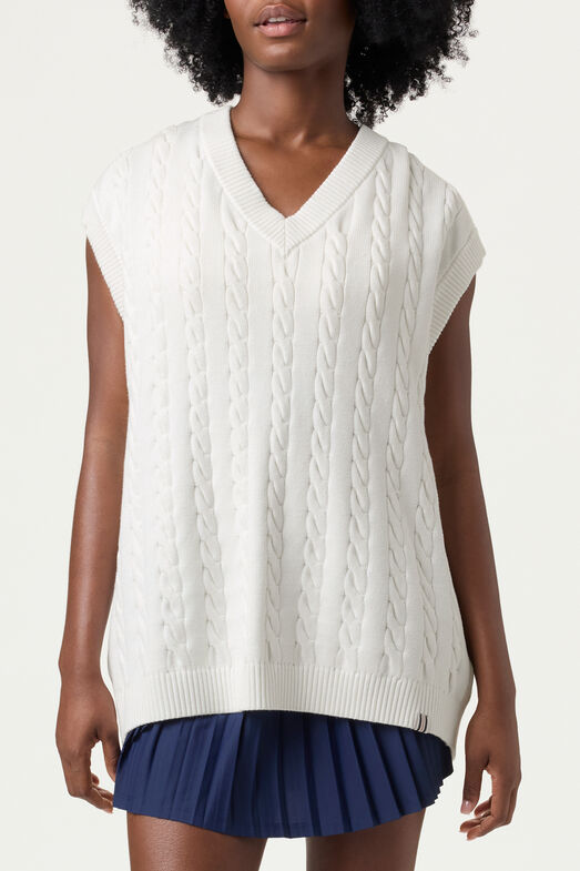 BASELINE CABLE KNIT VEST